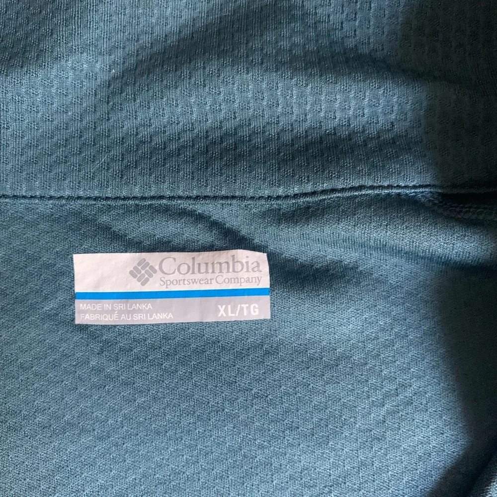 Columbia Blue Quarter-Zip Pullover - Picture 3 of 5